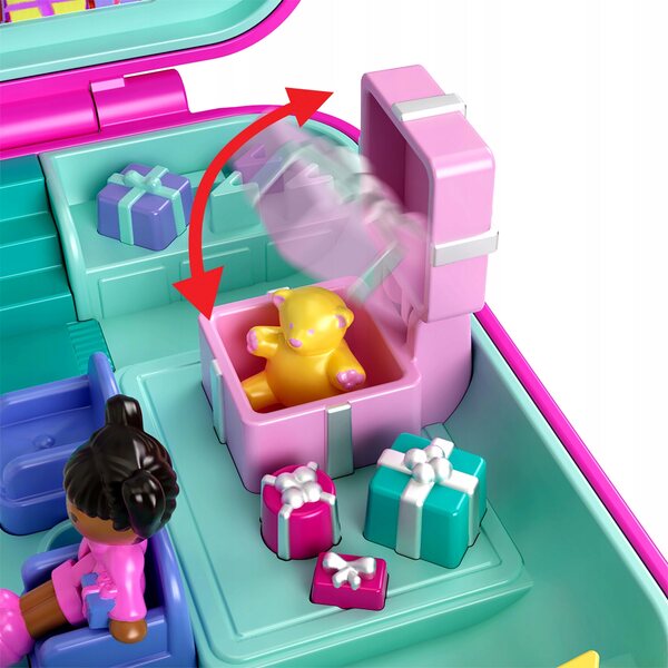 Polly Pocket Keepsake Collection 80e anniversaire Mattel - Ensemble avec trois micro-poupées