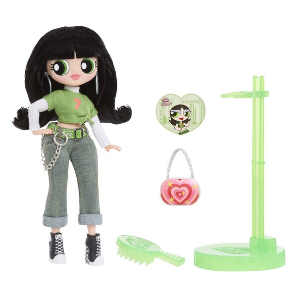 L.O.L. Überraschung! OMG Buttercup von Powerpuff Girls – Puppe mit Haaren zum Kämmen