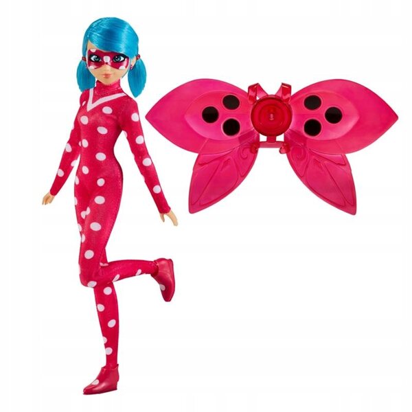 Lallegna Miraculous Biedronka Cosmobug 26 cm – Playmates Spielzeug für Kinder ab 4 Jahren