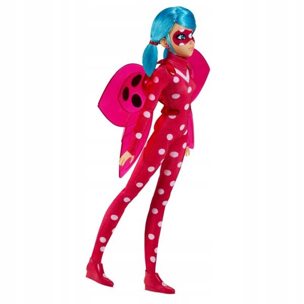 Lallegna Miraculous Biedronka Cosmobug 26 cm – Playmates Spielzeug für Kinder ab 4 Jahren