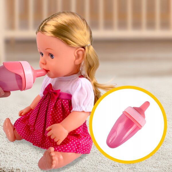 Interattiva New Born Baby MalPlay con Suoni e Accessori bambola 35 cm