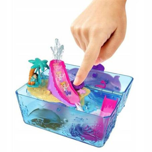 Polly Pocket Scrigno dell'Isola del Tesoro - Gioco e Set Accessori per Bambini 4+