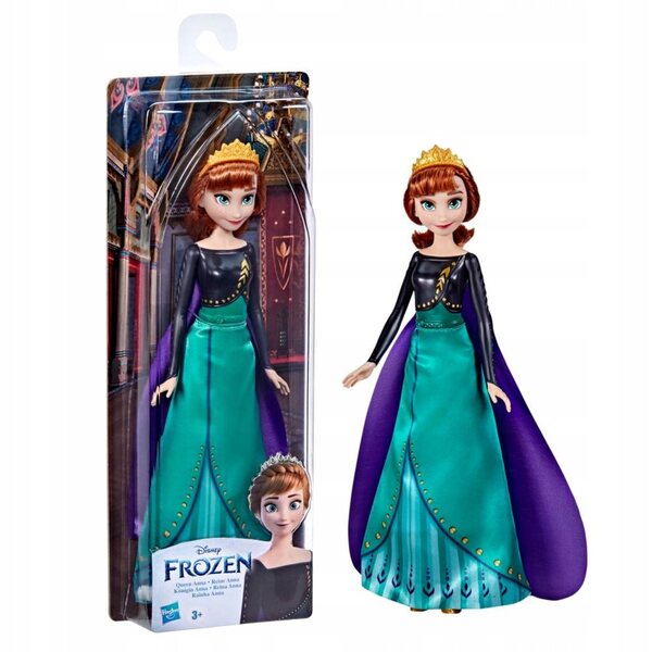 Bambola della Regina Anna di Frozen II di Hasbro con parti mobili