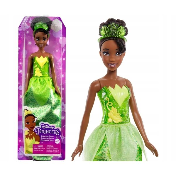 Bambola Disney Principessa Tiana Mattel con Abiti e Accessori 29 cm