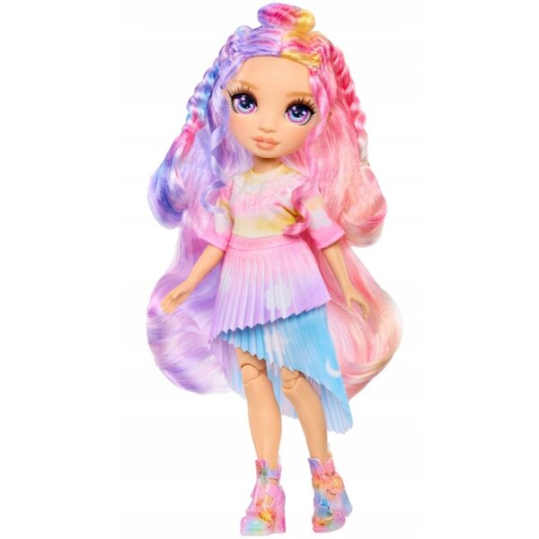 Rainbow High Air Brush Doll con Occhi Viola e Accessori per colorare