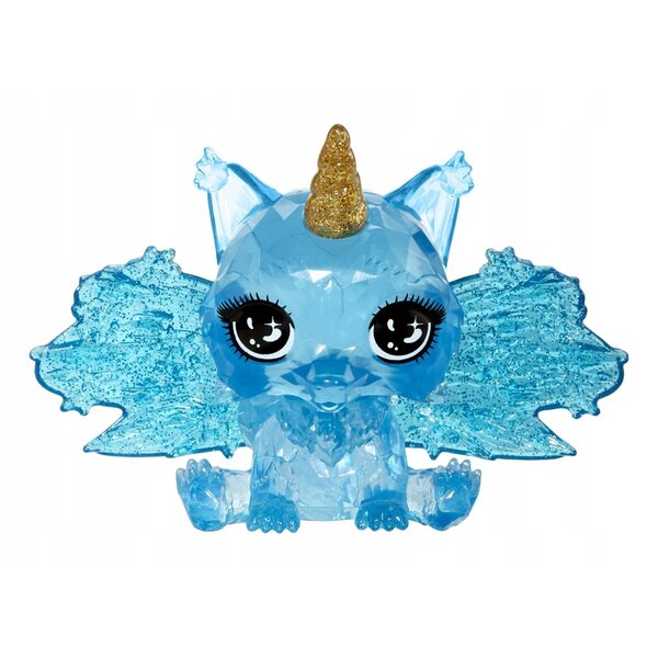 Rainbow High Fantasy Fairies Bambola Sapphire con Ali e Lupo Magico Blu