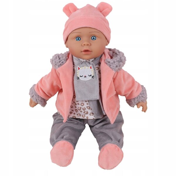 Interaktive Puppe Julka, 40 cm, mit Sprachfunktionen in Italienisch und Englisch