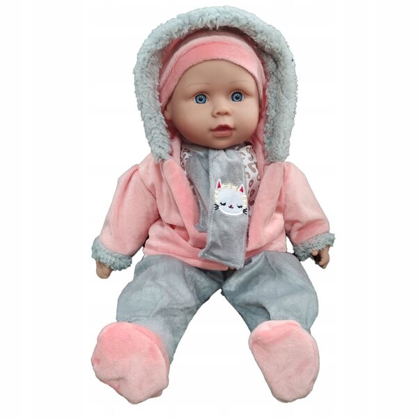 Interaktive Puppe Julka, 40 cm, mit Sprachfunktionen in Italienisch und Englisch