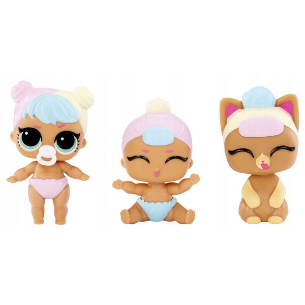 L.O.L. Überraschung! Baby Bundle Surprise – Überraschungsball mit 2 oder 3 Puppen