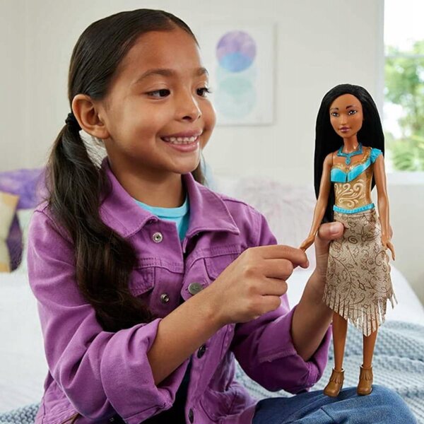 Bambola Disney Princess Pocahontas 29 cm Mattel - Principessa per Bambini 3+