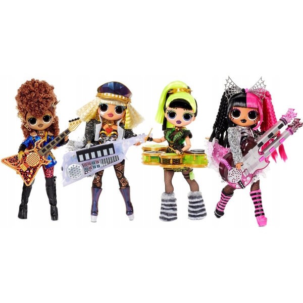 LOL Surprise OMG Remix Rock Bhad Gurl - Rockstar-pop met percussie