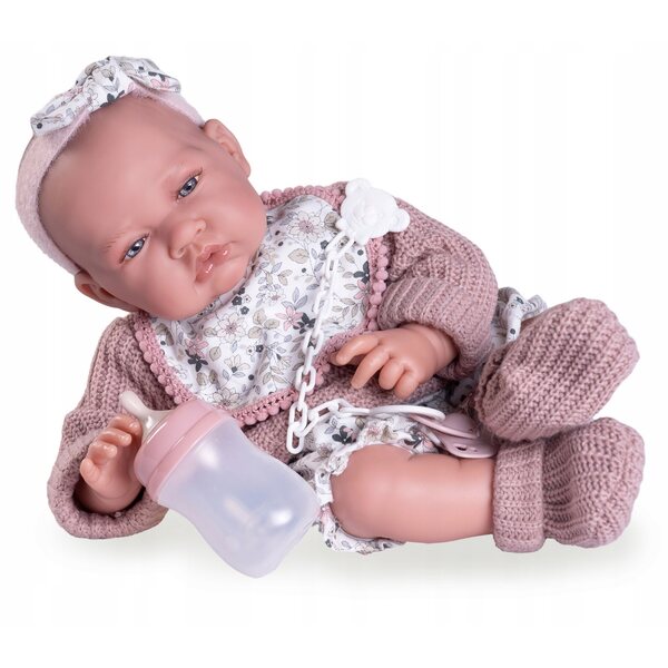 Antonio Juan Spanische Puppe Recien Nacida Luna 33390 - Weiche Puppe 42 cm