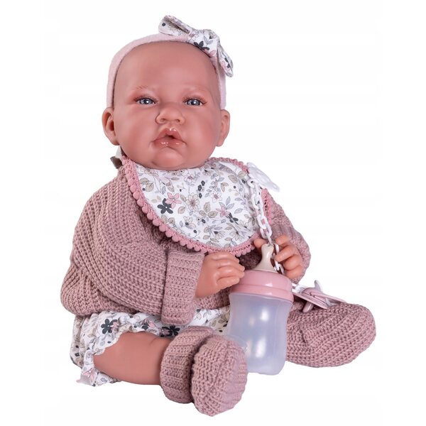 Antonio Juan Spanische Puppe Recien Nacida Luna 33390 - Weiche Puppe 42 cm