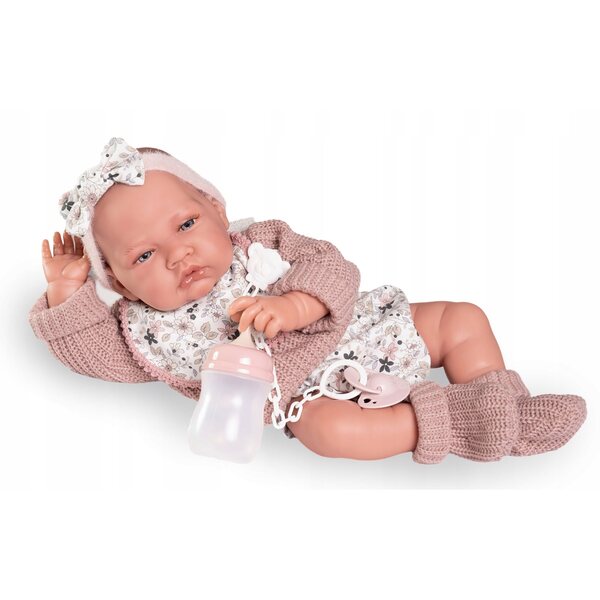 Antonio Juan Spanische Puppe Recien Nacida Luna 33390 - Weiche Puppe 42 cm