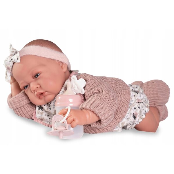 Antonio Juan Spanische Puppe Recien Nacida Luna 33390 - Weiche Puppe 42 cm