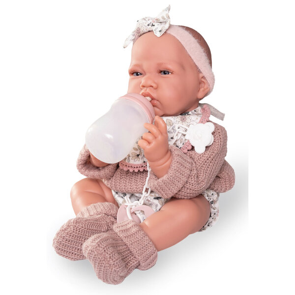 Antonio Juan Spanische Puppe Recien Nacida Luna 33390 - Weiche Puppe 42 cm
