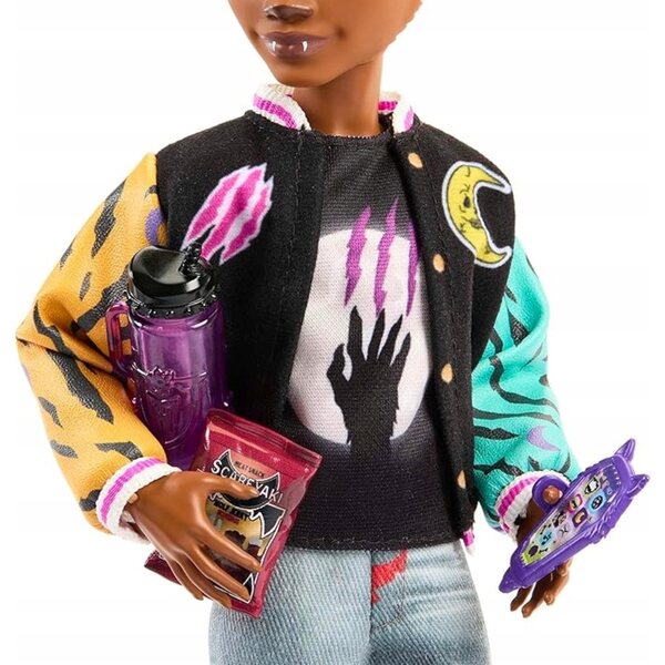 LalOLA Monster High Clawd Wolf mit Sportbekleidung und Zubehör 29 cm