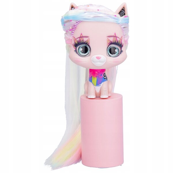 I Love Pets Selena – Katze mit leuchtendem Haar und Neon-Styling-Accessoires