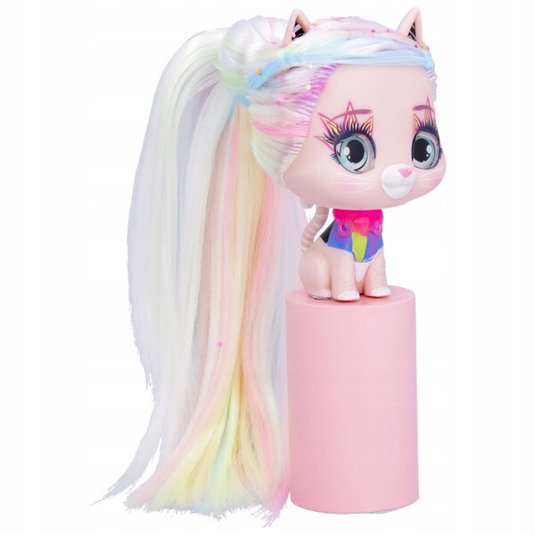 I Love Pets Selena – Katze mit leuchtendem Haar und Neon-Styling-Accessoires
