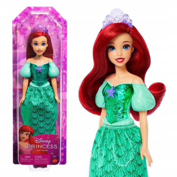 Bambola Disney Principessa Ariel 29 cm Mattel con Abito e Accessori Originali