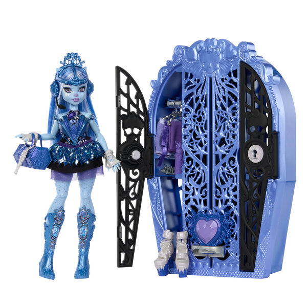 Monster High Straszysekrety Abbey Bominable mit über 19 Überraschungen und Zubehör