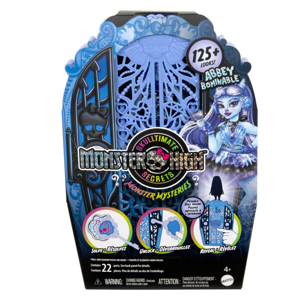 Monster High Straszysekrety Abbey Bominable con oltre 19 sorprese e accessori