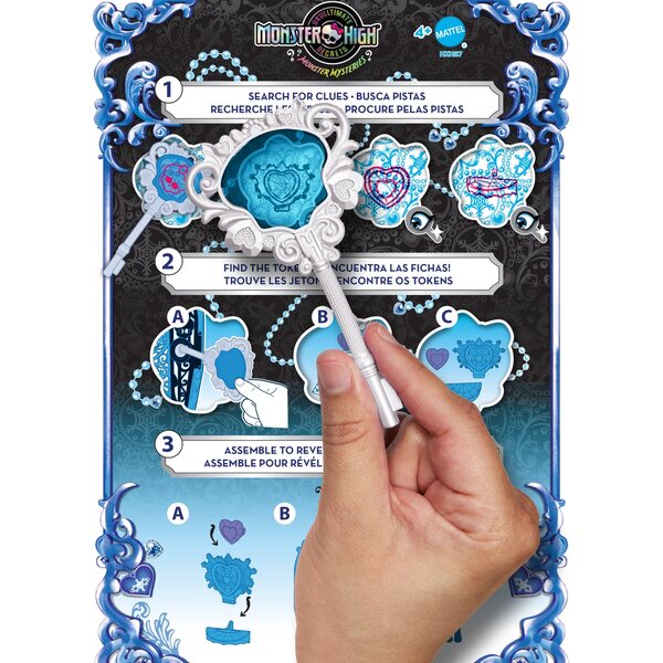 Monster High Straszysekrety Abbey Bominable con oltre 19 sorprese e accessori