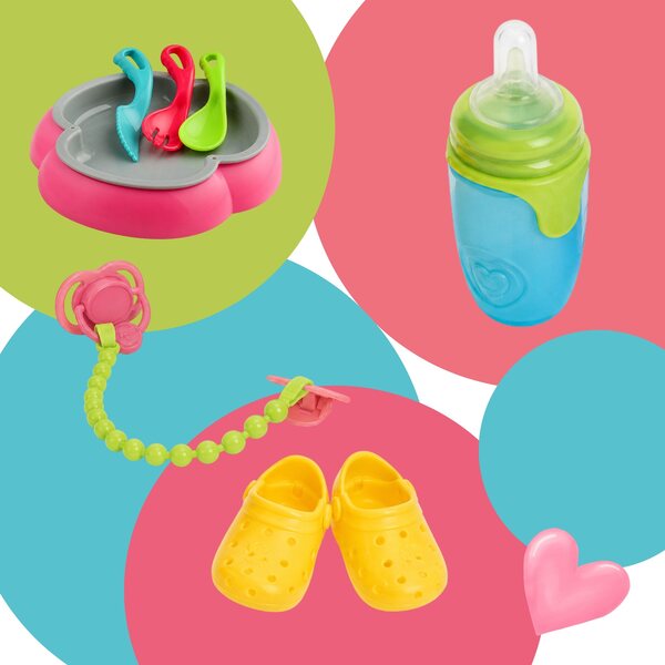 Baby Doll Interattiva 30cm con Funzioni Reali, Accessori Completi e Suoni