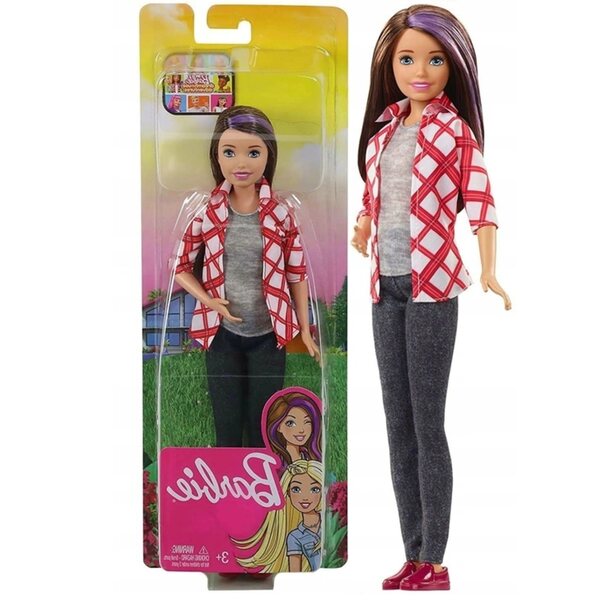 Barbie Skipper Dreamhouse Adventure mit trendiger Kleidung und zweifarbigem Haar
