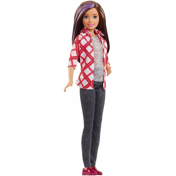 Barbie Skipper Dreamhouse Adventure mit trendiger Kleidung und zweifarbigem Haar