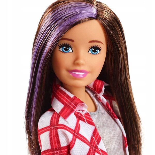 Barbie Skipper Dreamhouse Adventure mit trendiger Kleidung und zweifarbigem Haar