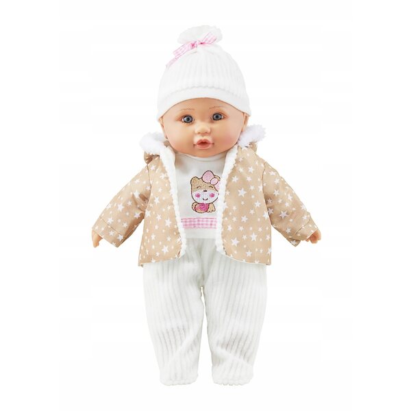Die interaktive Puppe Julka, 32 cm, singt und lehrt 120 PL/EN-Wörter