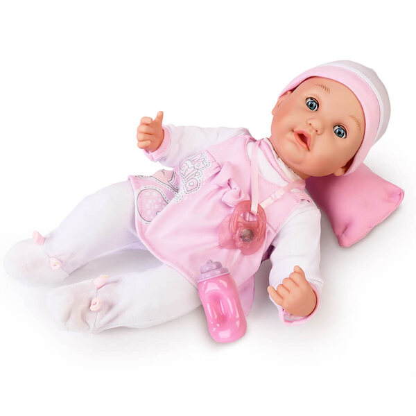 Die Natalia-Puppe, ein entzückendes interaktives, sprechendes und weinendes kleines Mädchen für Kinder