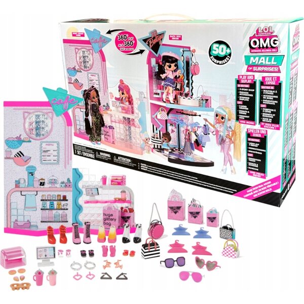 LOL Surprise OMG Centro Commerciale con 50+ Sorprese per Bambini 4+