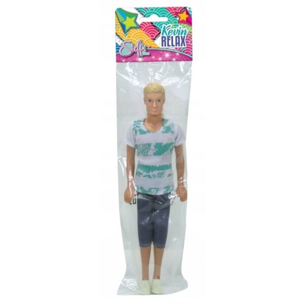 Bambola Kevin Simba con abbigliamento estivo, altezza 33 cm per bambini 3+