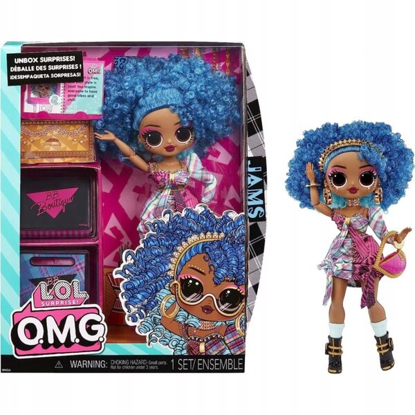 Bambola LOL Surprise OMG Jams con accessori e supporto: un giocattolo alla moda per bambini