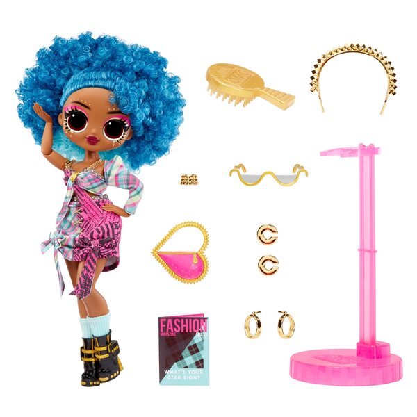 Bambola LOL Surprise OMG Jams con accessori e supporto: un giocattolo alla moda per bambini