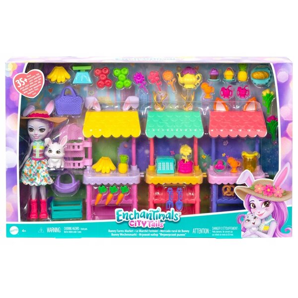 Enchantimals Becker Bunny mit Zubehör Rabbit Market 4+ Jahre