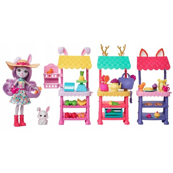 Enchantimals Becker Bunny mit Zubehör Rabbit Market 4+ Jahre