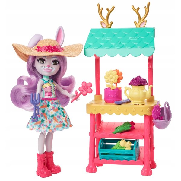 Enchantimals Becker Bunny mit Zubehör Rabbit Market 4+ Jahre