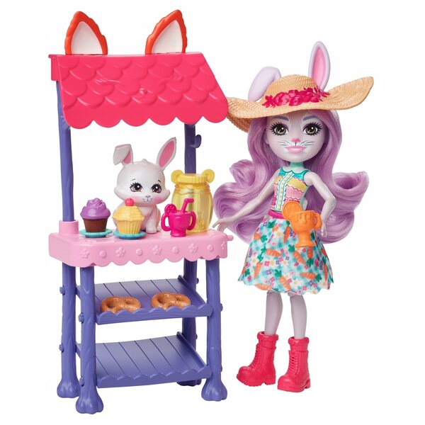Enchantimals Becker Bunny mit Zubehör Rabbit Market 4+ Jahre