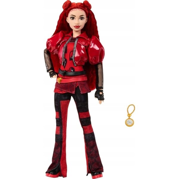 Bambola Mattel Disney Descendants The Rise of Red 35 cm con dettagli articolati
