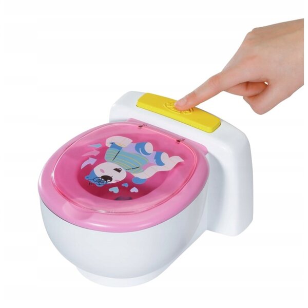 Baby Born Magische Toilette mit Soundeffekten und Lichtern für Kinder ab 3 Jahren