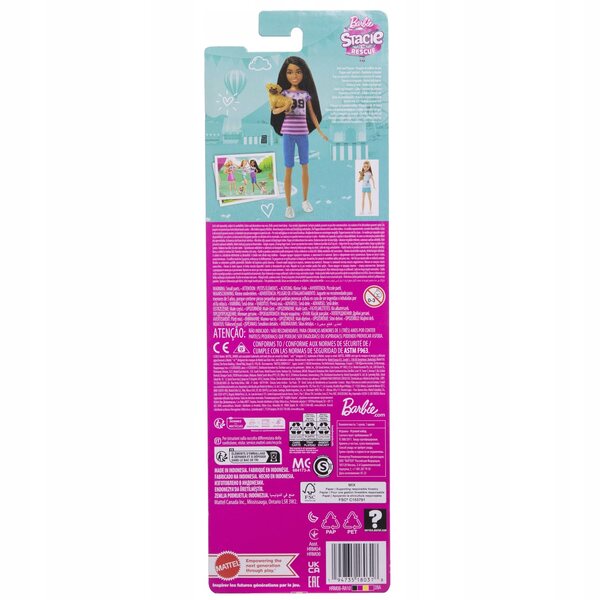 Barbie Ligaya mit Hund Filmpuppe 23 cm für Kinder ab 3 Jahren