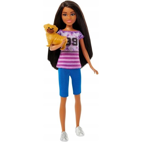 Barbie Ligaya mit Hund Filmpuppe 23 cm für Kinder ab 3 Jahren