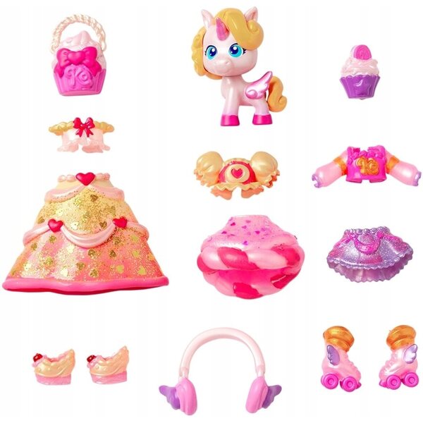 Kookyloos Cupcake Dreams Set Bambola Candy Land con Accessori e Look Multipli
