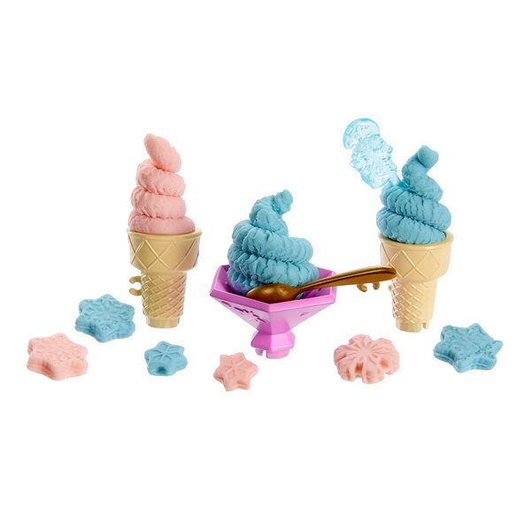 Mattel Disney Frozen Elsa en Olaf Set - Frozen ijsjes en snoepjes, creatieve spellen