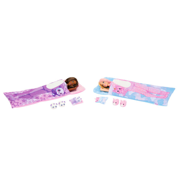 Barbie Cutie Reveal Set mit 2 Puppen und 2 Tieren – Kreativspiel 3+