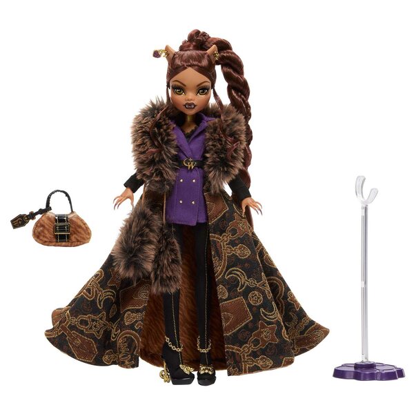 Monster High Clawdeen Wolf verzamelpoppenhuis met premium accessoires