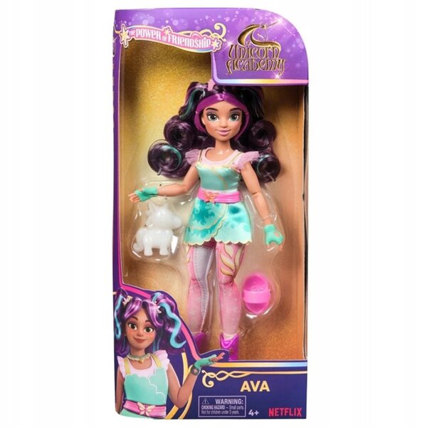 Lalåka Ava Unicorn Academy met 9 scharnierpunten en accessoires
